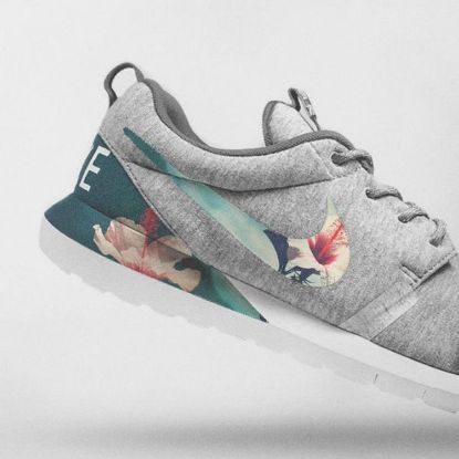 Attēls Nike Floral Roshe Customized Running Shoes